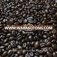 Roasted Robusta coffee